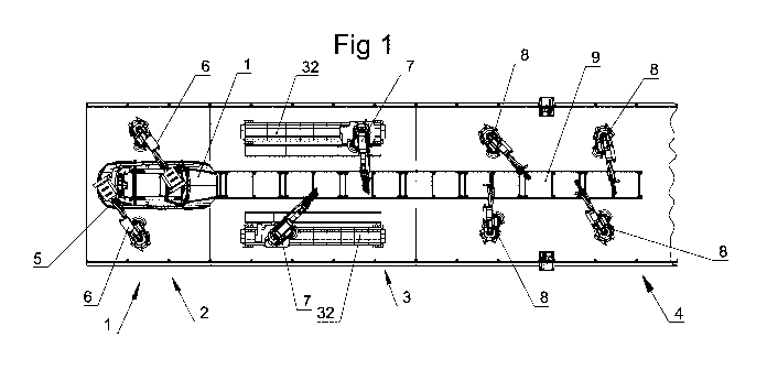 A single figure which represents the drawing illustrating the invention.